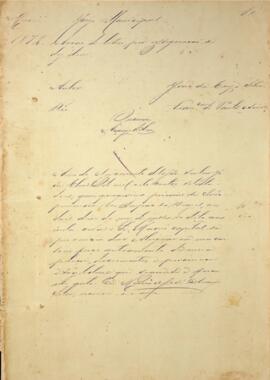 Ação de Letra por assignação de 10 dias- cobrança e execução de dívida